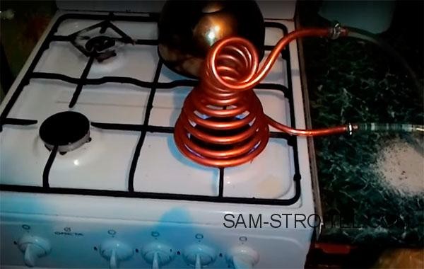 Самодельный проточный водонагреватель для кухни Самодельный проточный водонагреватель для кухни