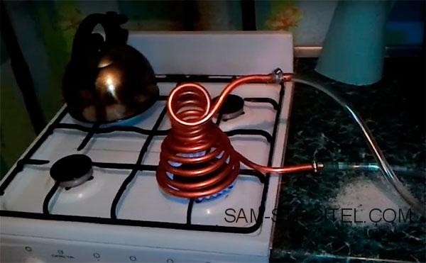 Самодельный проточный водонагреватель для кухни Самодельный проточный водонагреватель для кухни