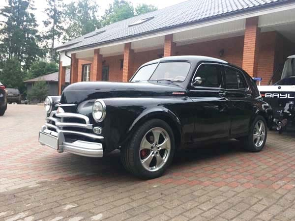 Авто самоделка ГАЗ М-20 Победа с начинкой от Toyota (14 фото) Авто самоделка ГАЗ М-20 Победа с начинкой от Toyota (14 фото)