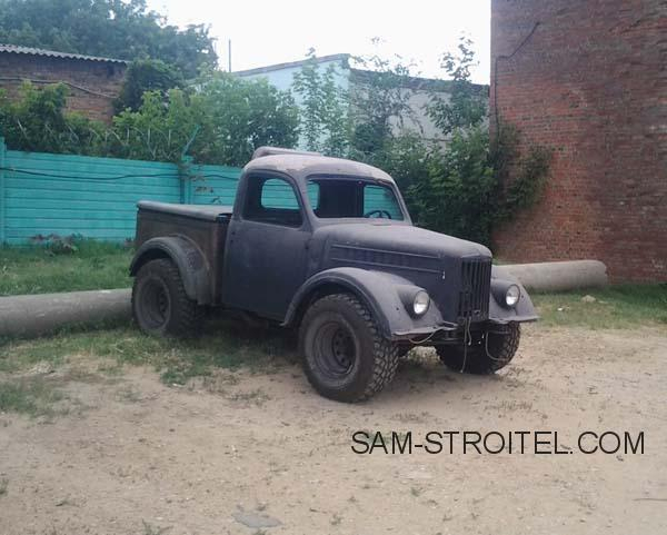 Авто самоделка пикап ГАЗ-69 с двигателем 2.3 D турбо (50 фото) Авто самоделка пикап ГАЗ-69 с двигателем 2.3 D турбо (50 фото)