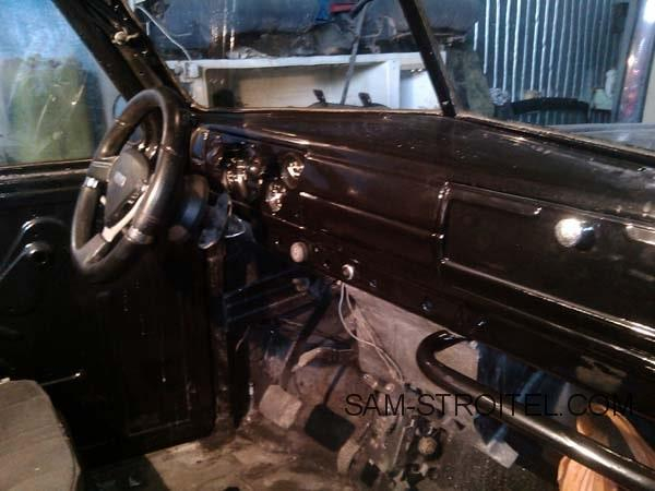 Авто самоделка пикап ГАЗ-69 с двигателем 2.3 D турбо (50 фото) Авто самоделка пикап ГАЗ-69 с двигателем 2.3 D турбо (50 фото)