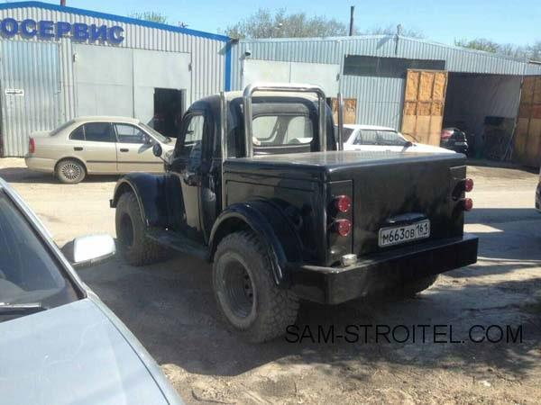 Авто самоделка пикап ГАЗ-69 с двигателем 2.3 D турбо (50 фото) Авто самоделка пикап ГАЗ-69 с двигателем 2.3 D турбо (50 фото)