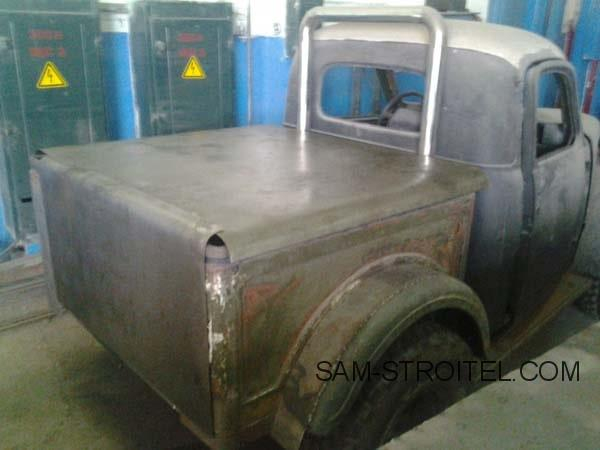 Авто самоделка пикап ГАЗ-69 с двигателем 2.3 D турбо (50 фото) Авто самоделка пикап ГАЗ-69 с двигателем 2.3 D турбо (50 фото)