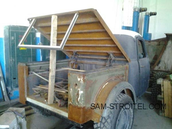 Авто самоделка пикап ГАЗ-69 с двигателем 2.3 D турбо (50 фото) Авто самоделка пикап ГАЗ-69 с двигателем 2.3 D турбо (50 фото)