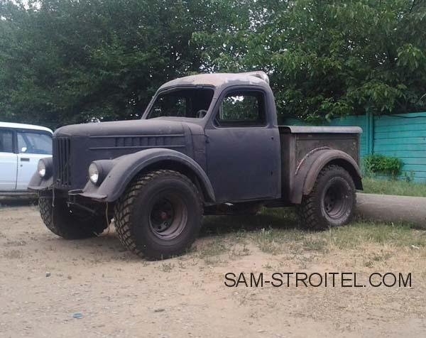 Авто самоделка пикап ГАЗ-69 с двигателем 2.3 D турбо (50 фото) Авто самоделка пикап ГАЗ-69 с двигателем 2.3 D турбо (50 фото)