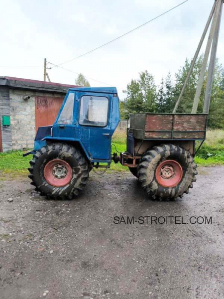 Самодельный вездеход 4&times;4 с шарнирной рамой &ndash; мой опыт создания