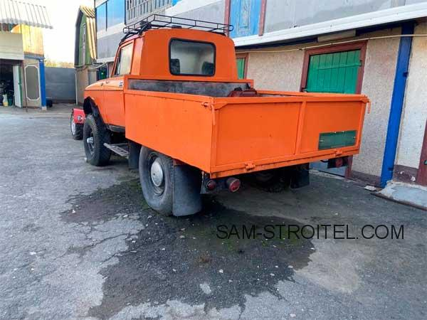 Самодельный автомобиль пикап с полным приводом 4×4, сделанный своими руками Самодельный автомобиль пикап с полным приводом 4×4, сделанный своими руками