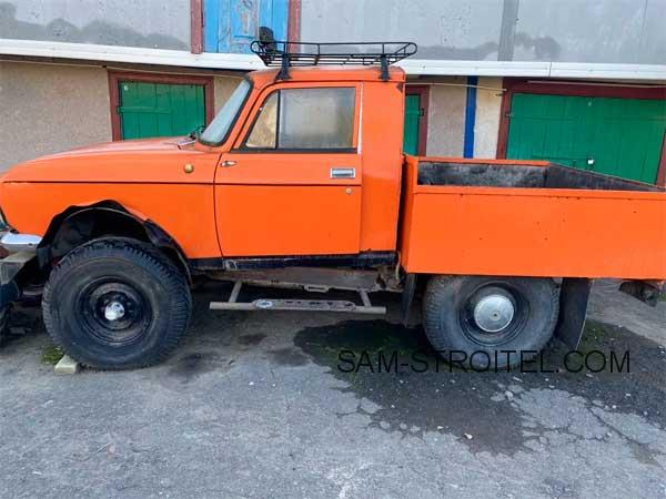 Самодельный автомобиль пикап с полным приводом 4×4, сделанный своими руками Самодельный автомобиль пикап с полным приводом 4×4, сделанный своими руками